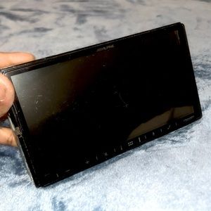 Touchscreen double din car radio